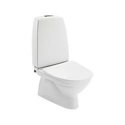 Ifö Sign børnetoilet til limning, S-lås inkl. sæde
